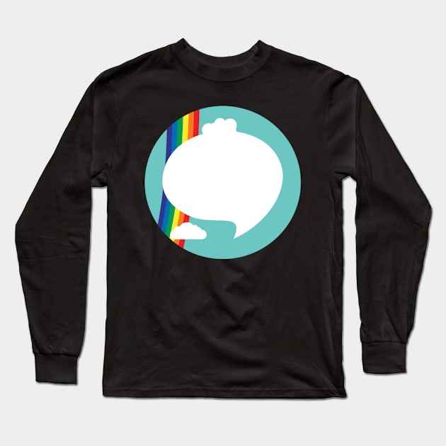 LGBTQ+ Spirit Long Sleeve T-Shirt by mybuddychat